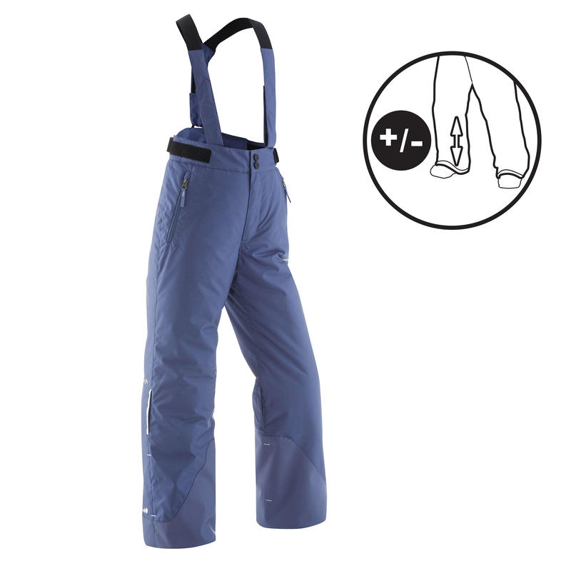 PANTALON DE SKI ENFANT SKI-P 500 PNF BLEU PANTALON DE SKI ENFANT SKI-P 500 PNF BLEU