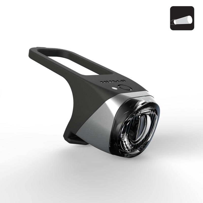 ÉCLAIRAGE VÉLO DEL FL 900 AVANT NOIR USB ÉCLAIRAGE VÉLO DEL FL 900 AVANT NOIR USB