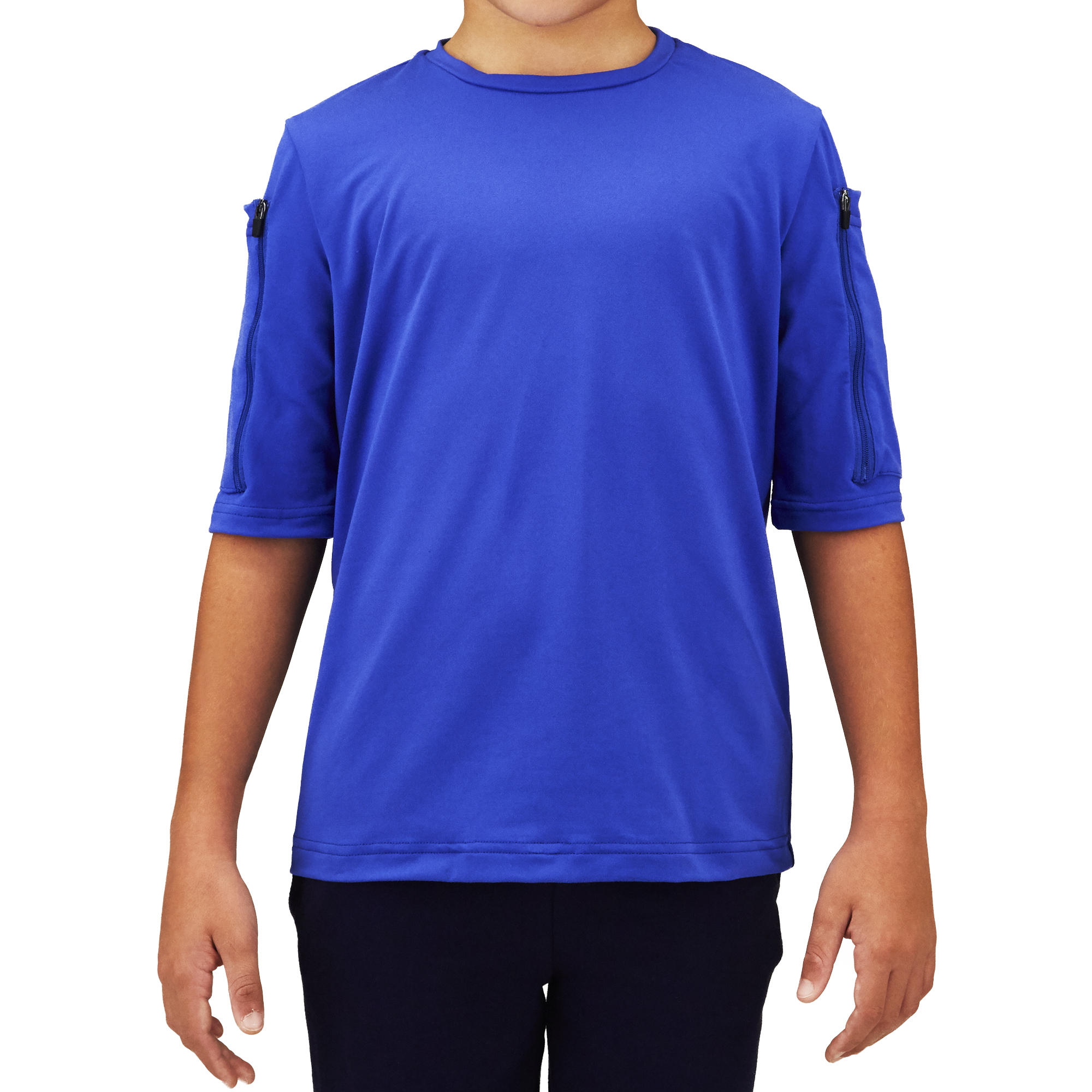 T-shirt bambino per impianto cocleare e dispositivi acqua con cavetto lungo 2/7