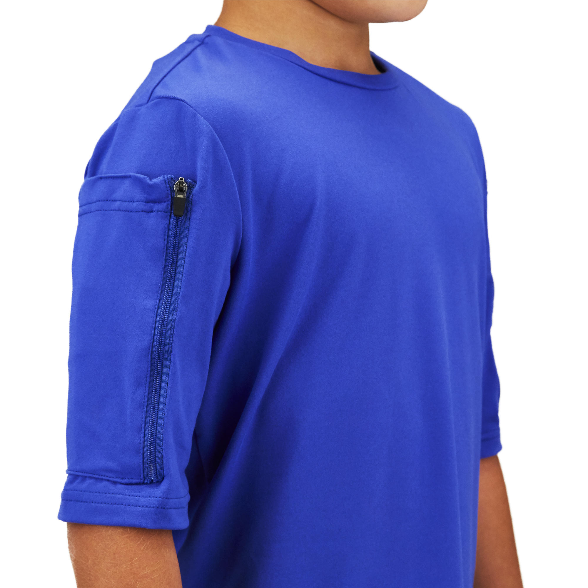 T-shirt bambino per impianto cocleare e dispositivi acqua con cavetto lungo 7/7