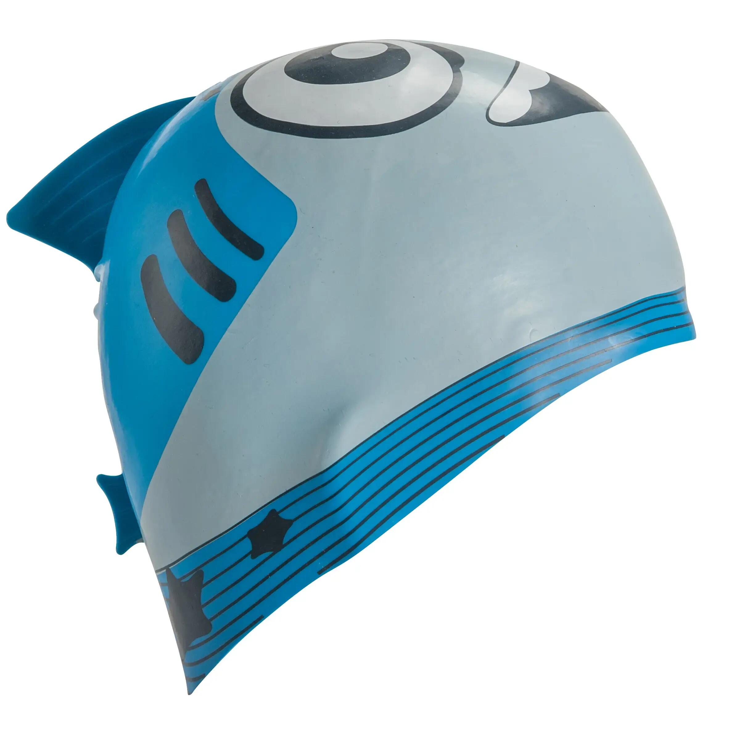 FISH SILICONE SWIM CAP 3/8