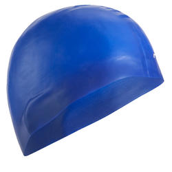 500 SILICONE SWIM CAP BLUE