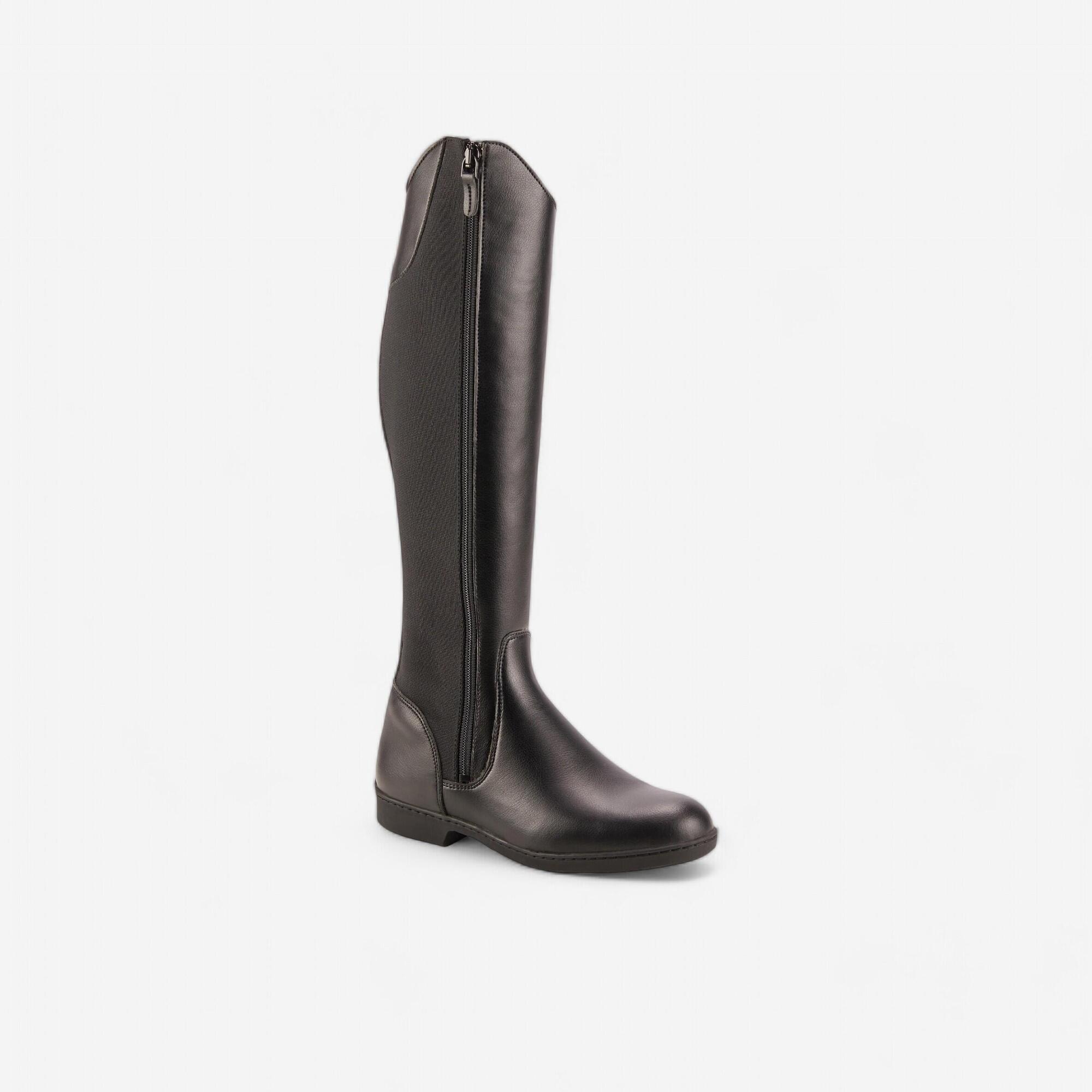 sleek riding boots