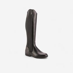Bottes chaudes équitation adulte LB 500 WARM noir