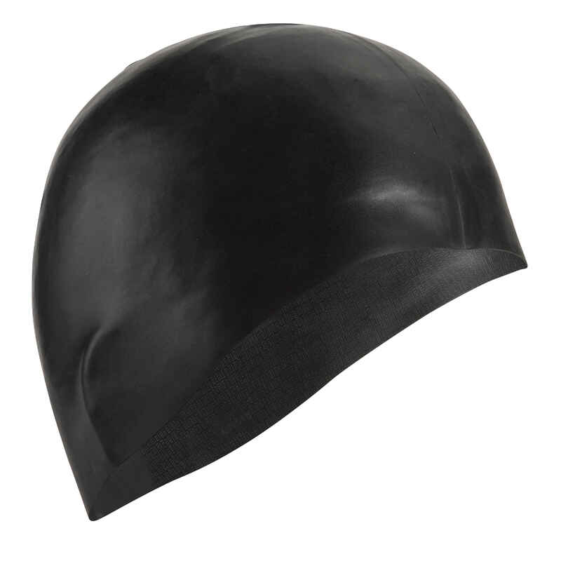 Badekappe Silikon schwarz Badekappe Silikon schwarz