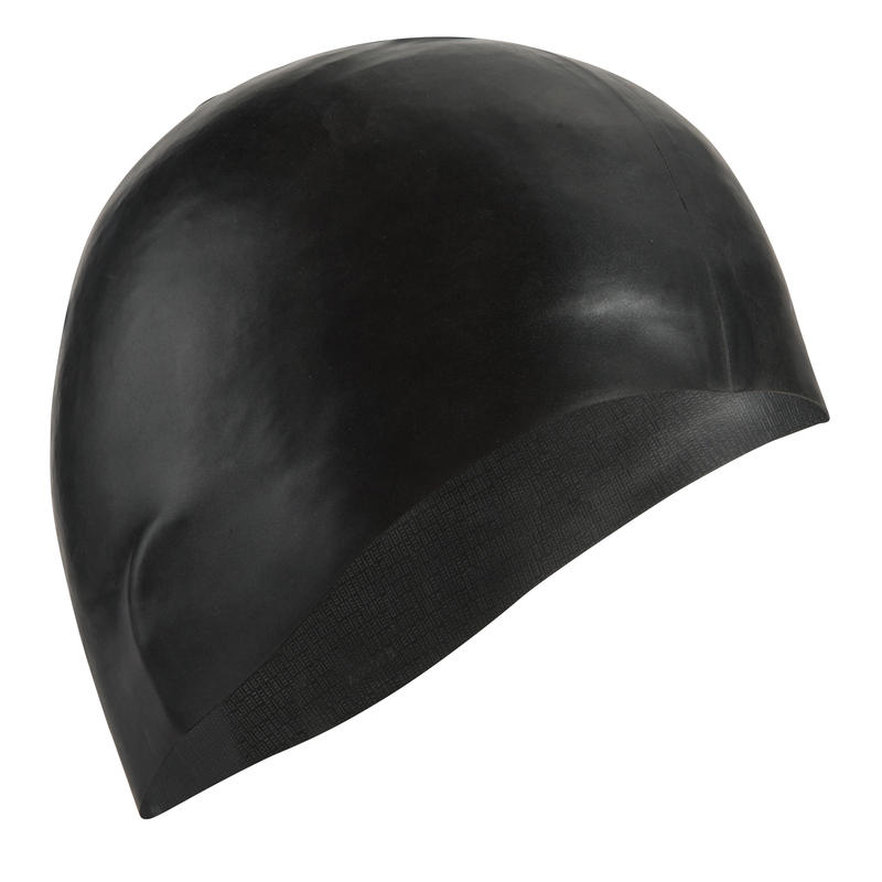 GORRO DE NATACIÓN SILICÓN, NEGRO GORRO DE NATACIÓN SILICÓN, NEGRO