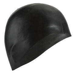 500 SILICONE SWIM CAP BLACK