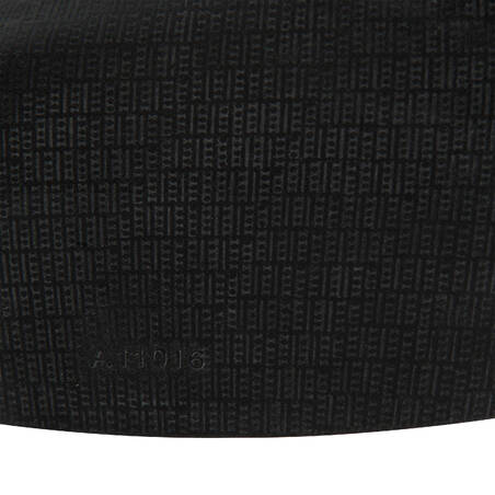 SILICONE SWIM CAP - BLACK