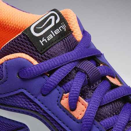 RUN SUPPORT CHILDREN'S ATHLETICS SHOES WITH LACES PURPLE CORAL