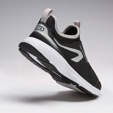 Kids' Athletics Shoes Run Support Easy - Black/Grey