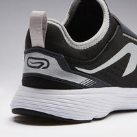 Kids' Athletics Shoes Run Support Easy - Black/Grey