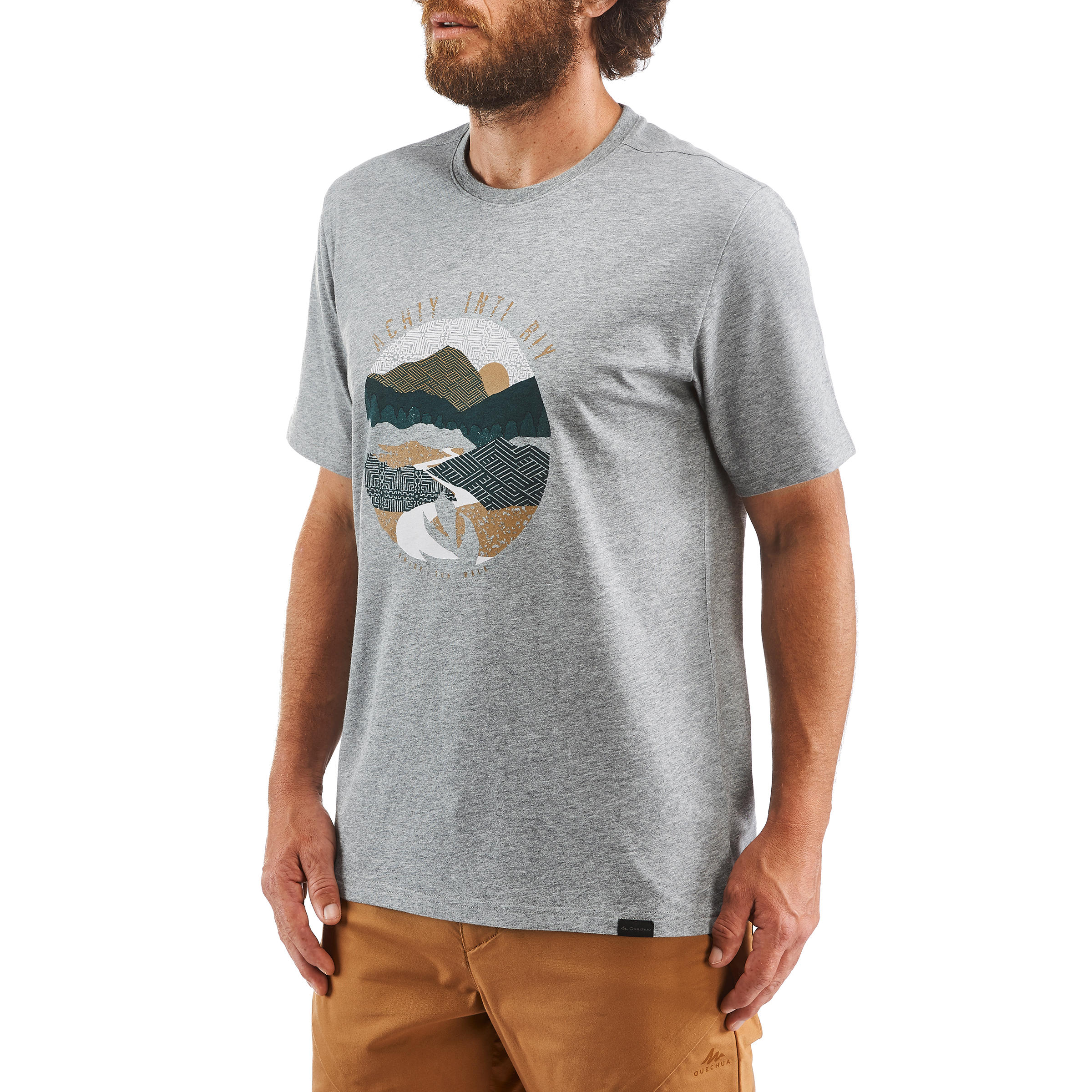 

Men's NH500 off-road hiking T-shirt -  By QUECHUA | Decathlon