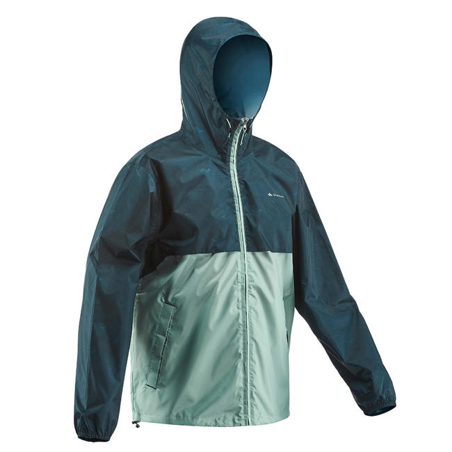 Raincoat for menBuy Men's Hiking Full Zip Raincut JacketDecathlon.in