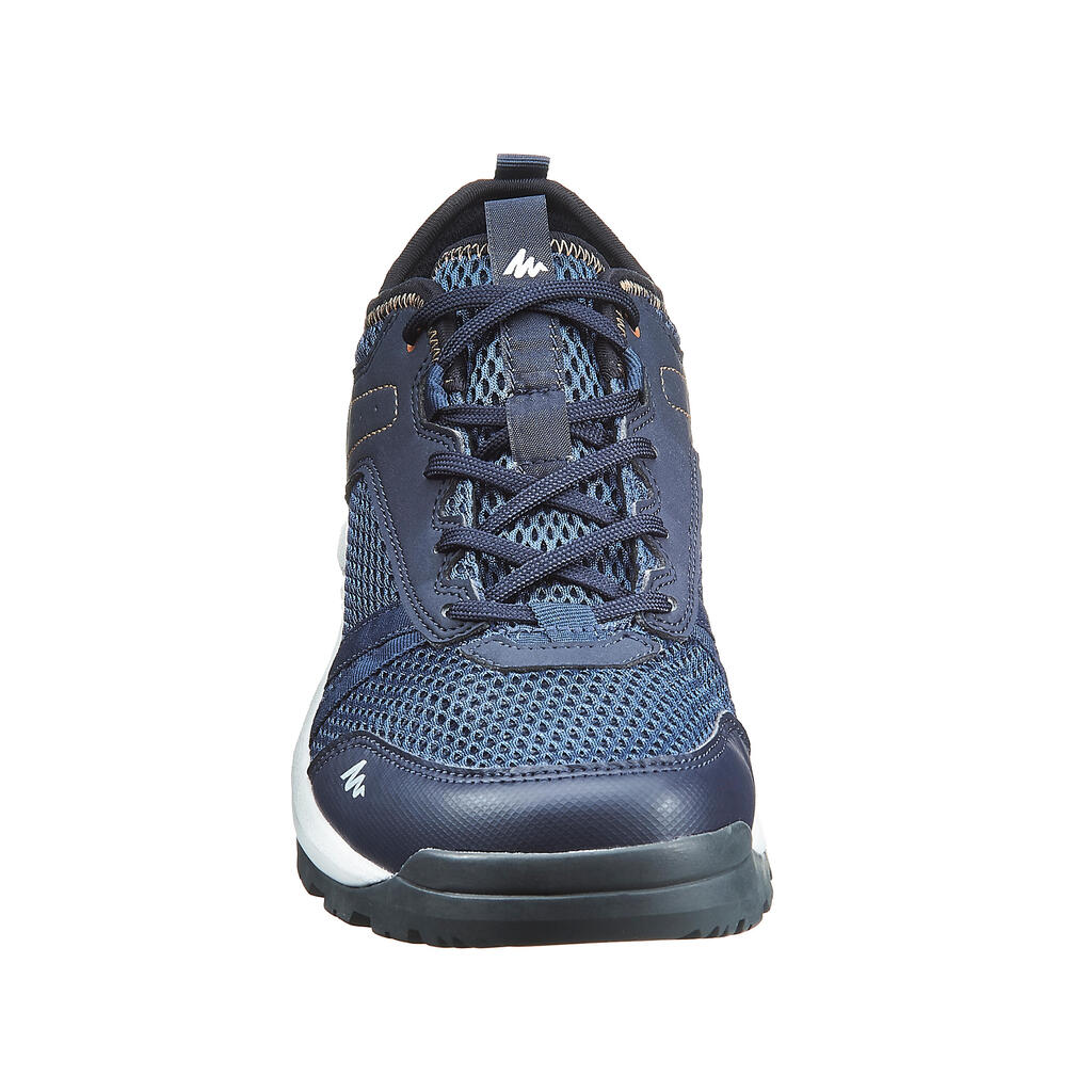 Wanderschuhe Naturwandern NH100 Fresh atmungsaktiv Herren marineblau