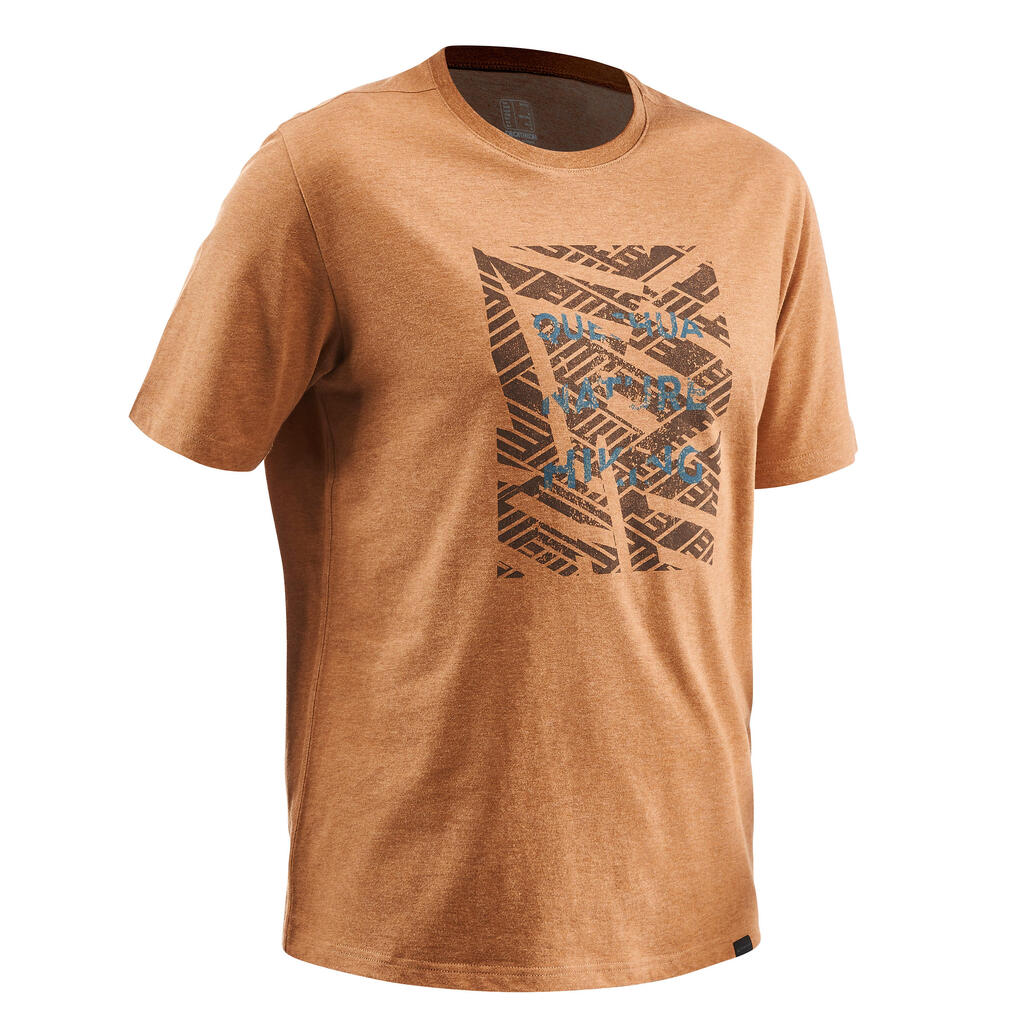 Wander-T-Shirt Naturwandern NH100 Herren 