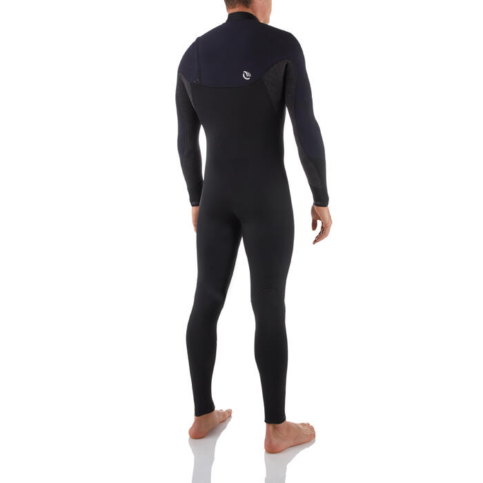 Olaian Wetsuit heren 4/3 mm 900 zwart Decathlon.nl