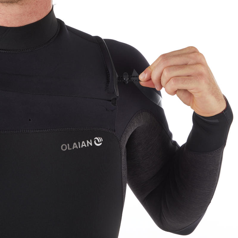 Combinaison Surf 900 Neoprene 4 3 Mm Homme Noire Olaian