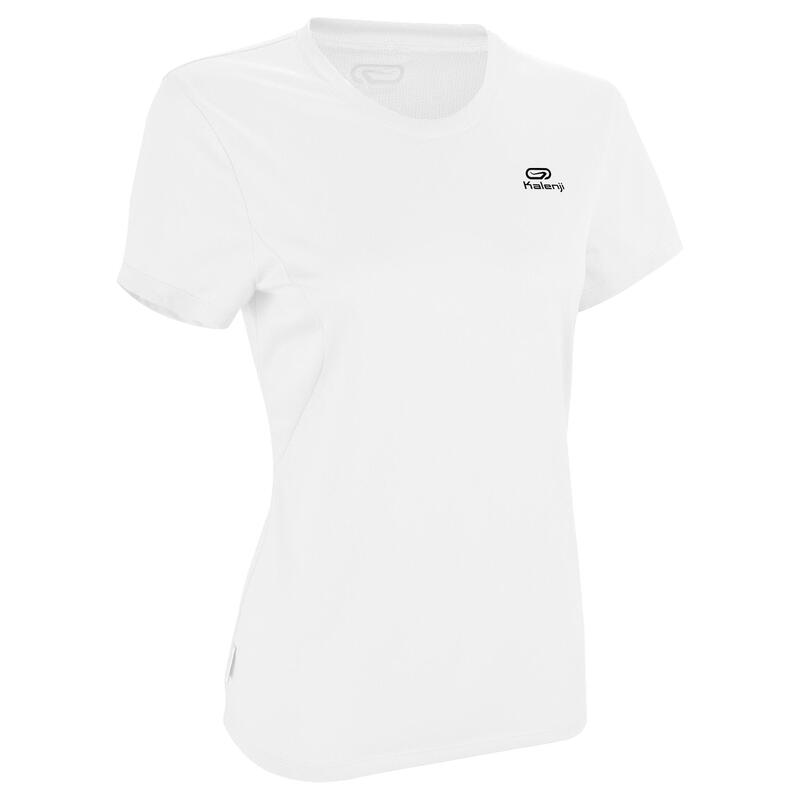 T-shirt de Atletismo Mulher Clube personalizável Branco