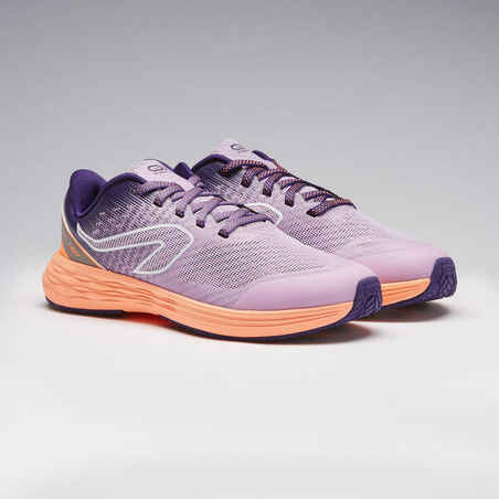 Kiprun Fast Children's Athletics Shoes - Mauve/Coral