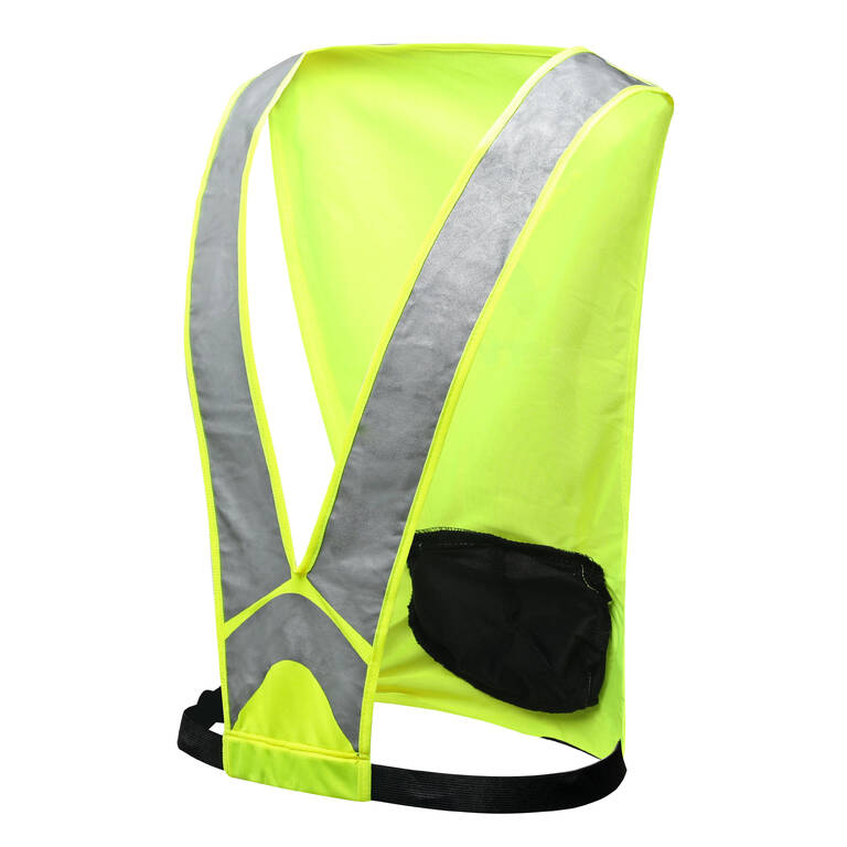 Cycling High Visibility Pocket Vest 500