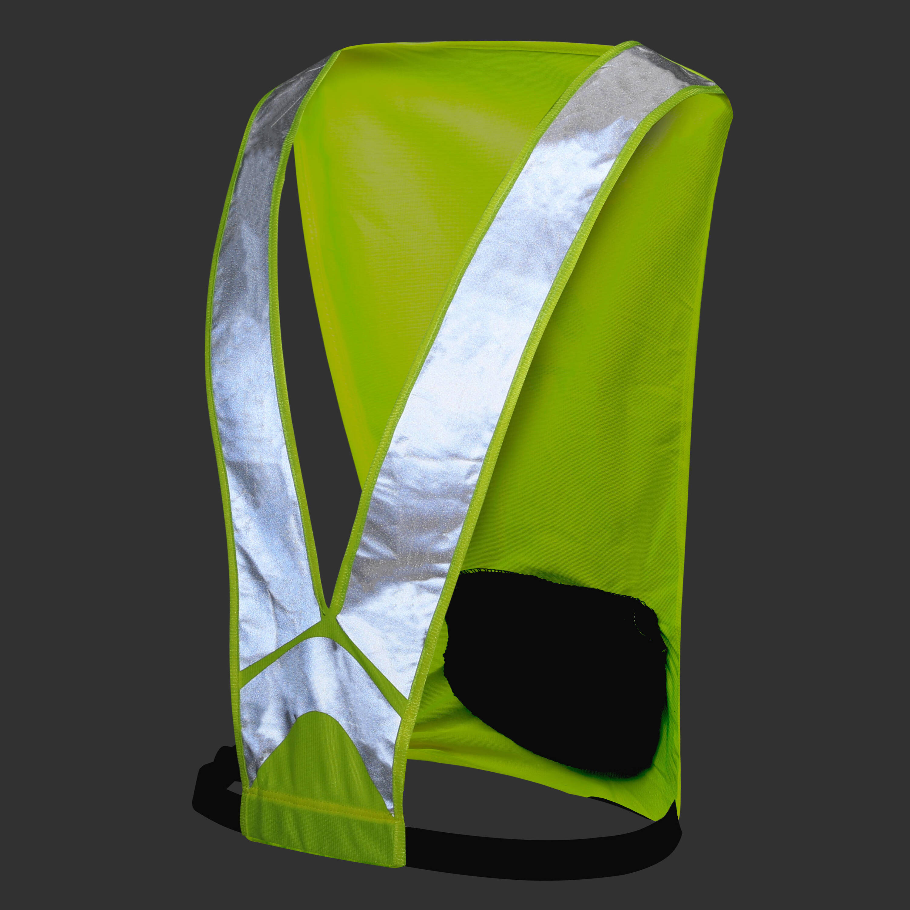 Cycling High Visibility Pocket Vest 500 -  3
