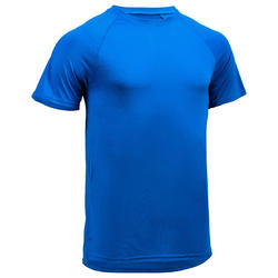 Tee-shirt cardio fitness training homme FTS 100 H bleu