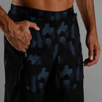 FST 500 Cardio Fitness Shorts - Black AOP