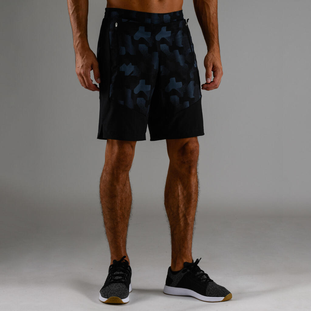 Fst 500 cardio fitness shorts - black aop