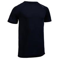 Camiseta de cardio fitness hombre FTS 100 azul marino