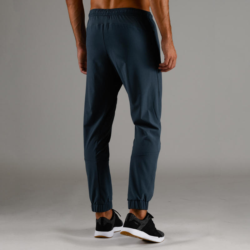 Men's Regular-Fit Rapid Dry Stretchable Fitness Pant - Grey