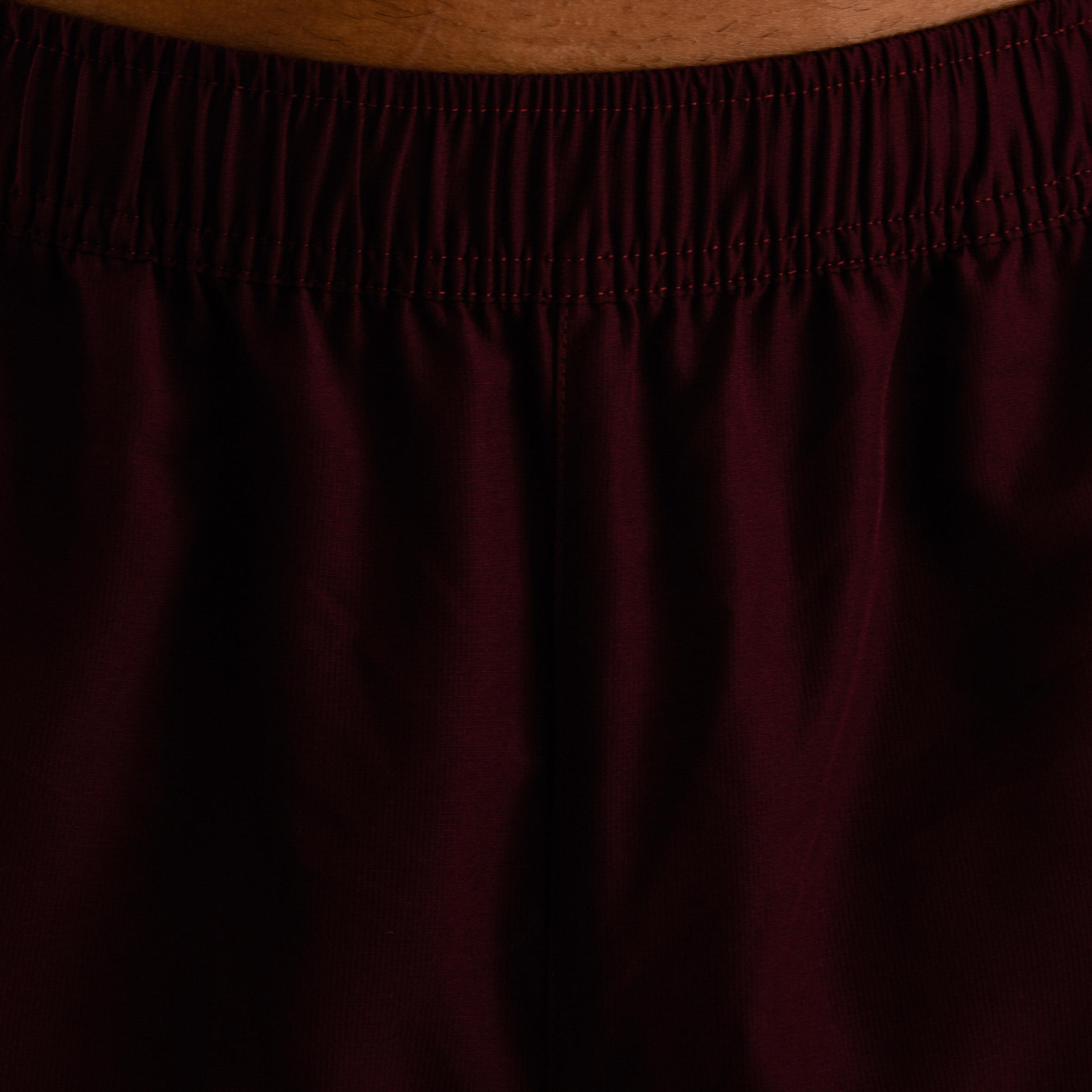 

Men's Zip-Pocket Rapid Dry Cardio Gym Short With Mesh - Burgundy -  By DOMYOS | Decathlon, Red