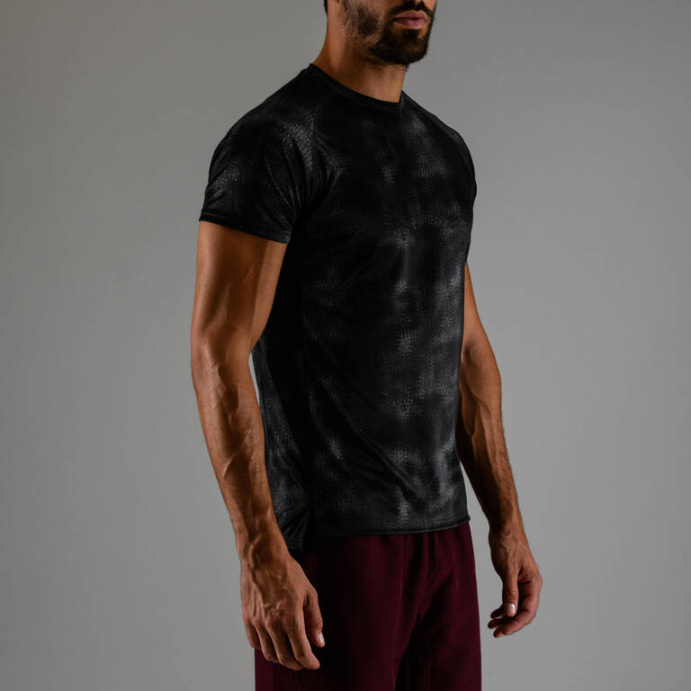FTS 120 Cardio Fitness T-Shirt - Mottled Grey