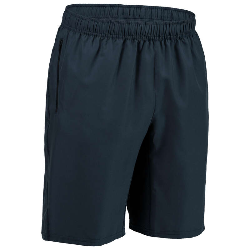 DOMYOS FST 120 Fitness Cardio Shorts - Blue/Grey | Decathlon