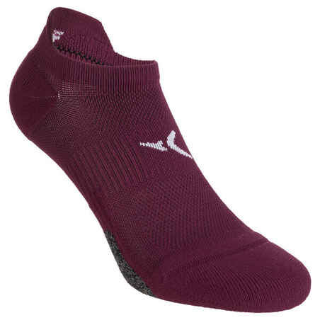 Invisible Cardio Fitness Socks Twin-Pack - Purple