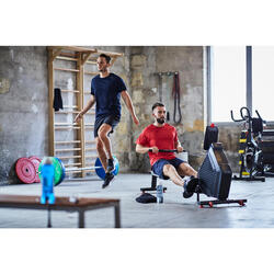 Pantaloncini uomo fitness essential 100 traspirante neri DOMYOS | DECATHLON