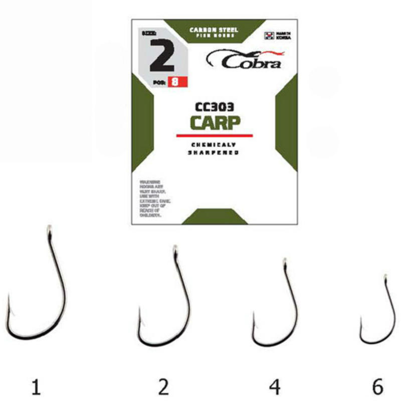 

Крючки COBRA CARP FEEDER, X8538680