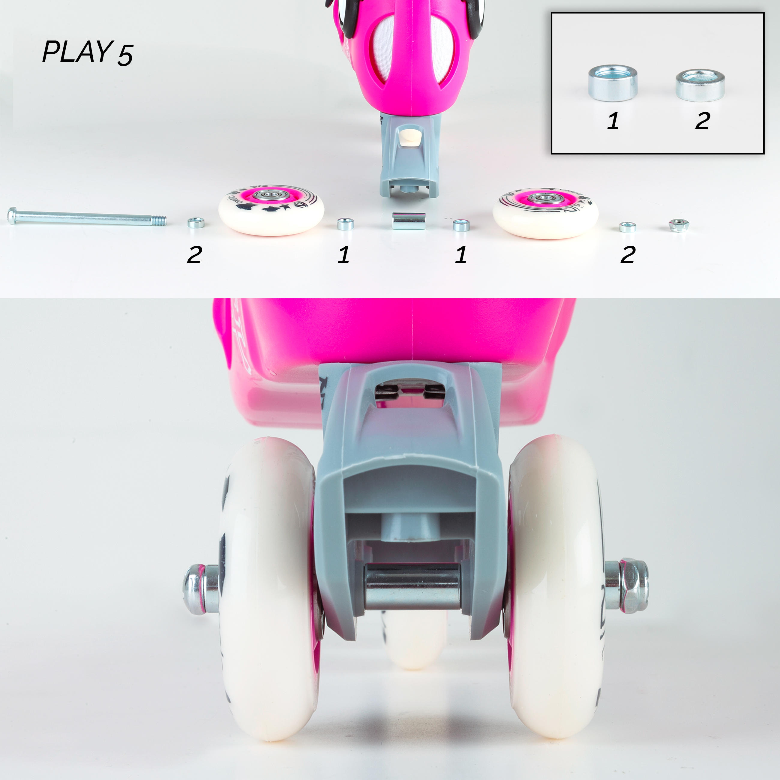ENSEMBLE STABILITÉ patin ENFANT PLAY - OXELO