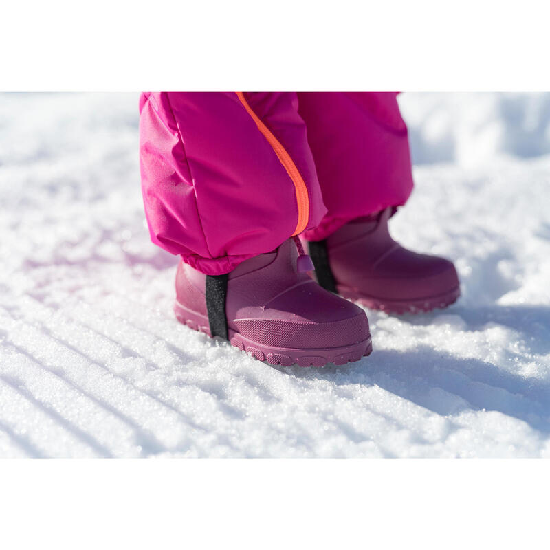 Schneestiefel warm Baby rosa