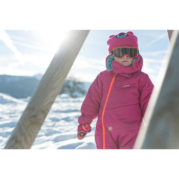 Combinaison Pilote De Ski Luge Bebe Warm Lugik Decathlon