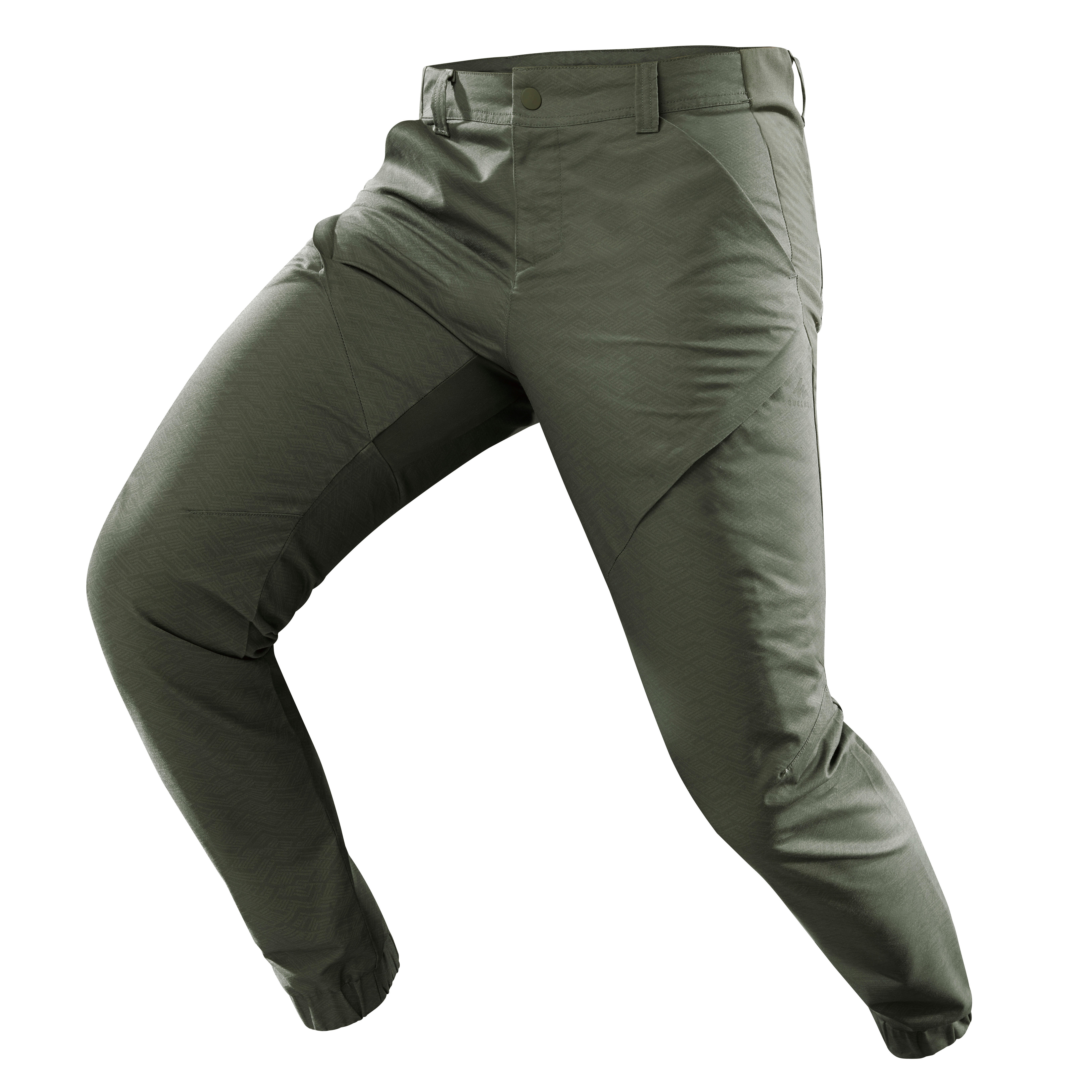 slim fit walking trousers