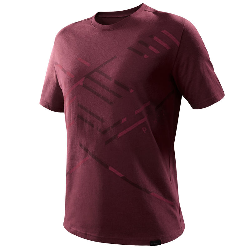 NH500 Men's Country Walking T-Shirt - Chocolate NH500 Men's Country Walking T-Shirt - Chocolate
