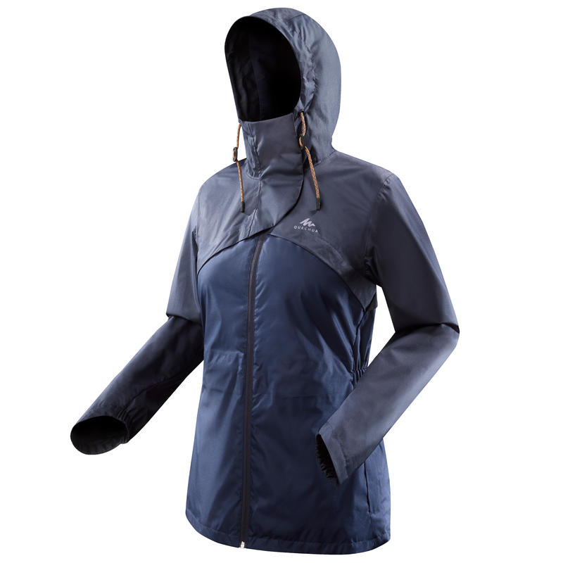 NH500 Women’s Country Walking Waterproof Jacket - Navy NH500 Women’s Country Walking Waterproof Jacket - Navy