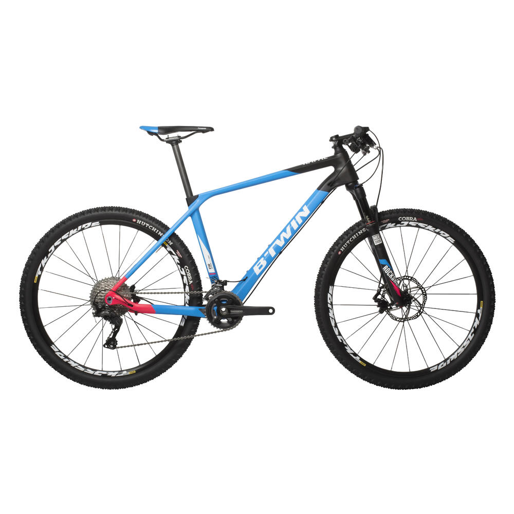 MTB RAFAL 760 BLAUW/ZWART/ROZE B'TWIN