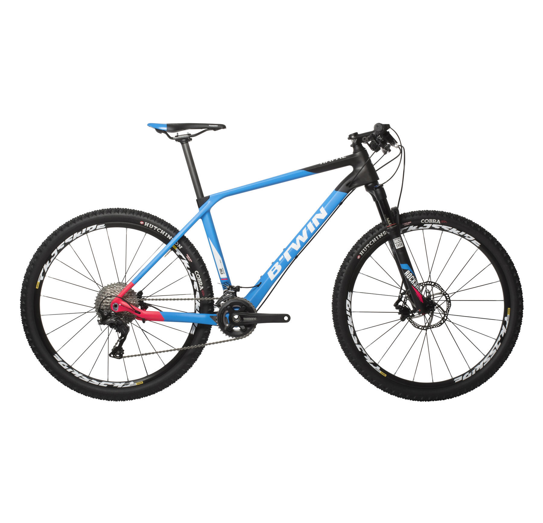 BTT RAFAL 760 AZUL/PRETO/ROSA B'TWIN