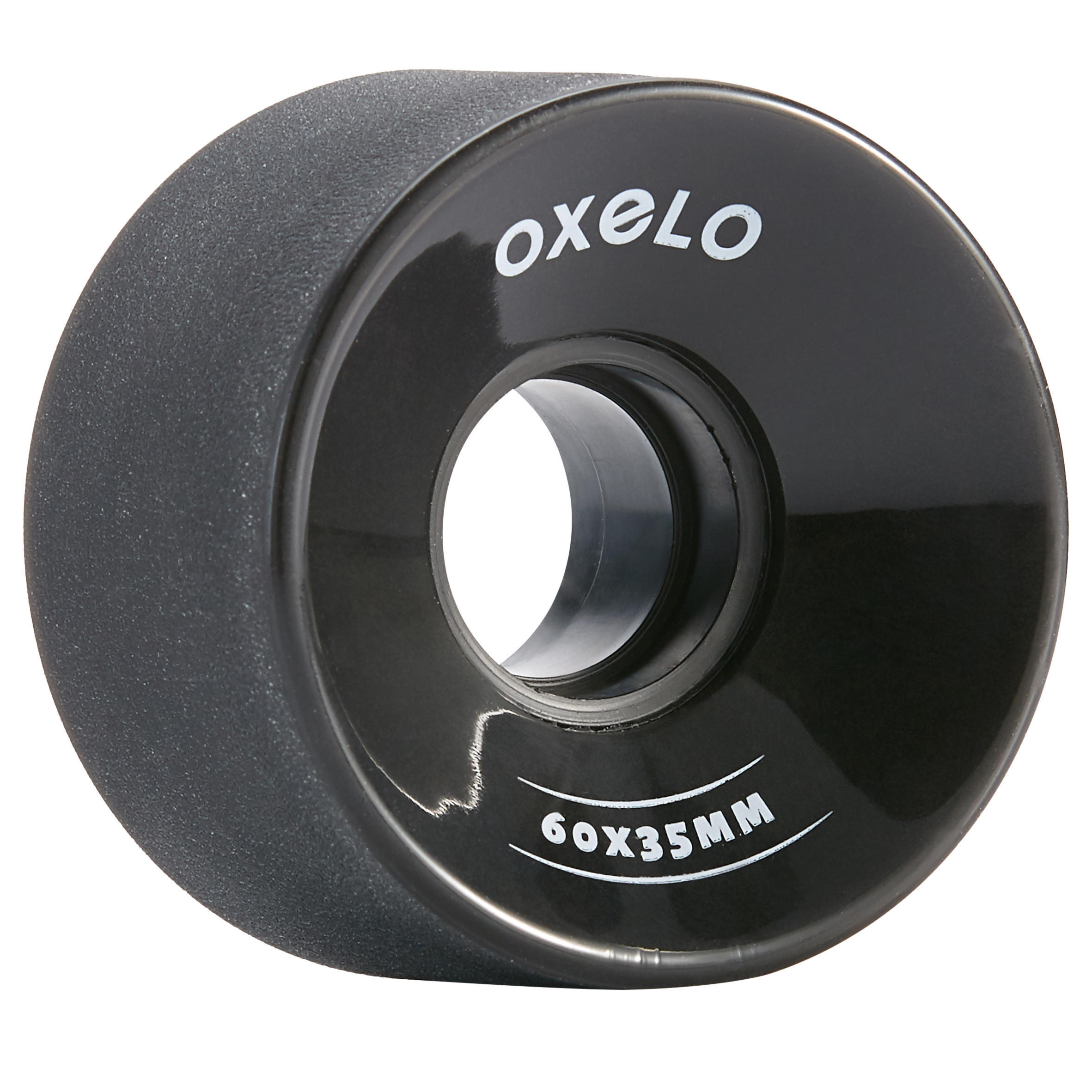 Adult Quad Skate Wheels 60 mm/82A 4-Pack - Black 2/6