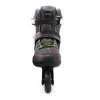 أحذية التزلج بالعجلات Fit100 - لون أسود/رمادى
