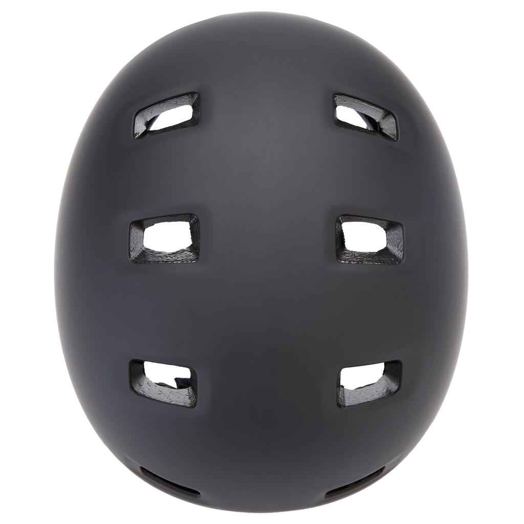 Κράνος MF500 για Roller, Skateboard, Πατίνι με τιμόνι - Ανθρακί