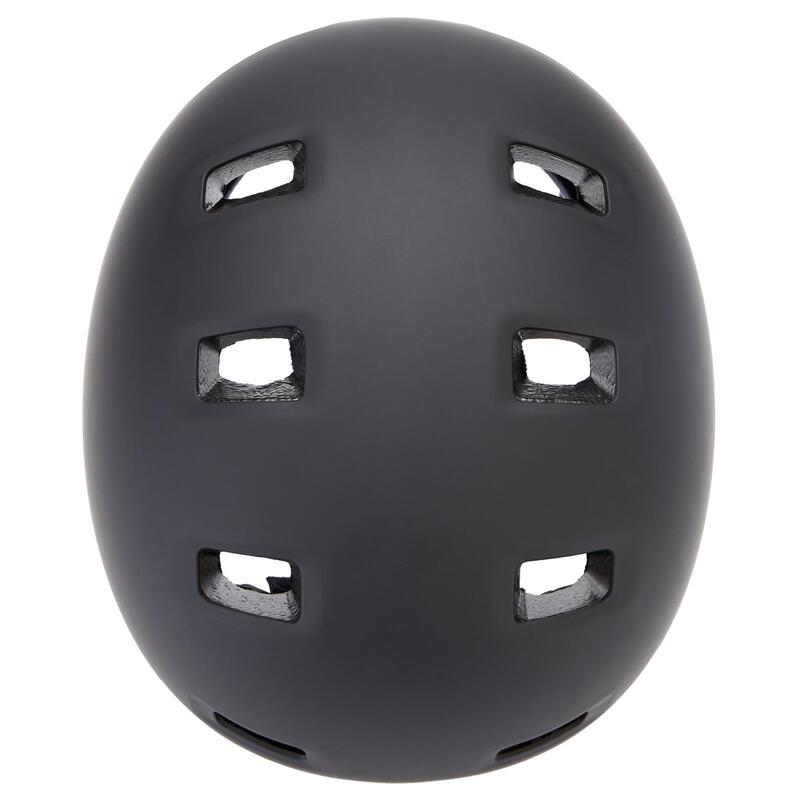 Casco Patines Patinete y Skate Oxelo MF500 Negro