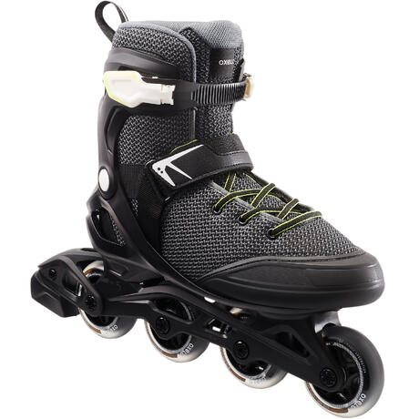 ROLLER FITNESS HOMME FIT100 NOIR GRIS ROLLER FITNESS HOMME FIT100 NOIR GRIS
