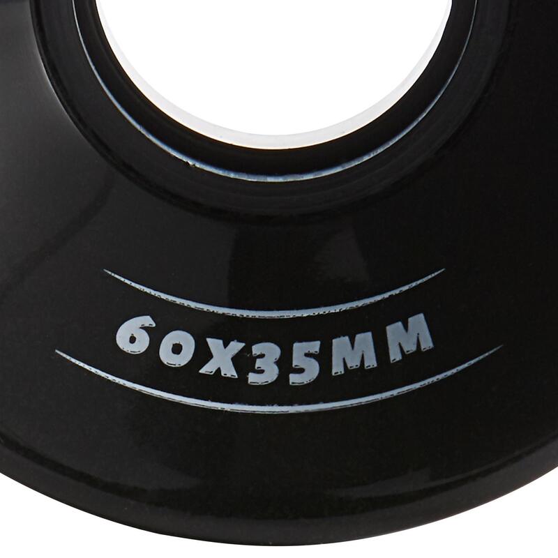 4 roues Roller Quad adulte OXELO 60mm 82A noir